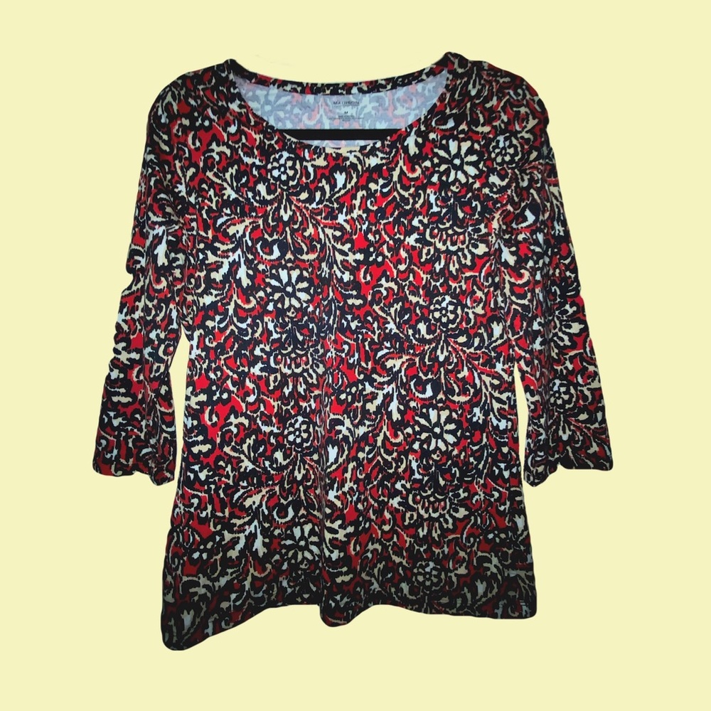3/4 Spandex Blouse
